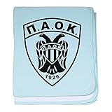 CafePress – p.a.o.k – スーパーソフトベビー毛布、新生児おくるみ ブルー 072611795825CD2