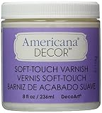 Deco Art Soft Touch Varnish, 8-Ounce, Clear [並行輸入品]