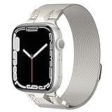ANYOI コンパチブル アップルウォッチ バンド マグネット ステンレス 49mm/45mm/44mm/42mm Apple Watch 