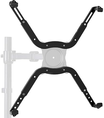 Amazon.co.jp: HUANUO モニターアーム 無VESA穴調節器アダプタ VESA