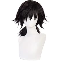 【9月1日まで限定値下げ】 鬼滅の刃 冨岡義勇 コスプレウィッグ 即購入‪✕‬】鬼滅の刃 冨岡義勇 コスプレ ウィッグ - メルカリ