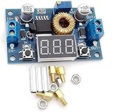 OSOYOO(オソヨー)5A DC-DC降圧電源モジュール 出力調整可 デジタル表示付 電圧計は要らない ハイパワー75W