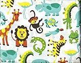 Kids Collection ~ Zoo Animals / Wild Safari Sheet Set~ Full [並行輸入品]
