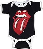 Rolling Stones - Classic Tongue Baby Onesie T-Shirt (12-18M) [並行輸入品]