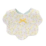 ニシキ P8573 Sweet girl スウィートガール おしゃれ背止めスタイ (スナップ式) リバーシブル イエロー・P8573-Y