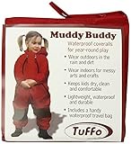 Tuffo Muddy Buddy タッフォ ムーディバーディ 防水 ジャンプスーツ レッド 3T