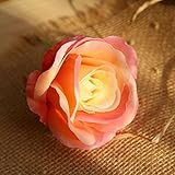 hjuns-Wu全５色選ぶ　 情熱や美しさ造花　人工植物　豪華なアレンジ　枯れない花　人工ローズフラワー　パーティー　店舗装飾　ブーケ　フローラル　飾り物　撮影　小道具 -Dark Pink