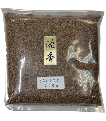 Amazon｜伯林堂 上品タニ沈香（刻） 200gビニール袋入り｜線香