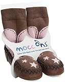 Mocc Ons Cute Moccasin Style Slipper Socks, Cowgirl - 18-24 Months by Mocc Ons