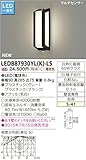 東芝ライテック LED一体形アウトドアブラケット マルチセンサー付ポーチ灯 ブラック 90×285