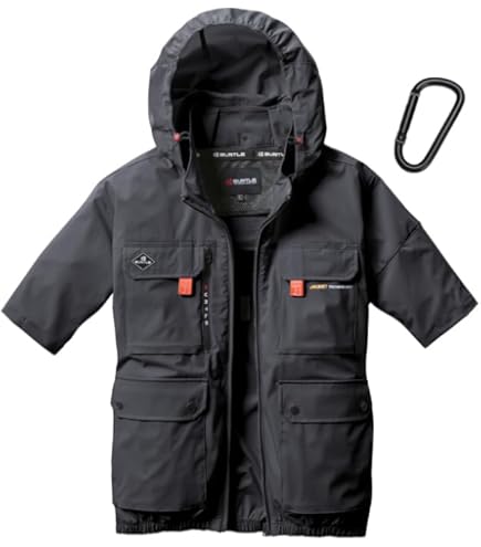 バートル　アッシュグレー　XLサイズ　空調服　半袖　フルセット バートル アッシュグレー XLサイズ 空調服 半袖 フルセット バートル