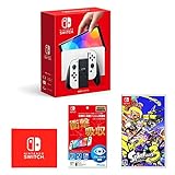 Nintendo Switch(有機ELモデル) Joy-Con(L)/(R) ホワイト+【任天堂ライセンス商品】Nintendo Swit
