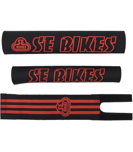 Amazon | SE BIKES ナンバープレート ラッド レッド/ゴールド - 4388