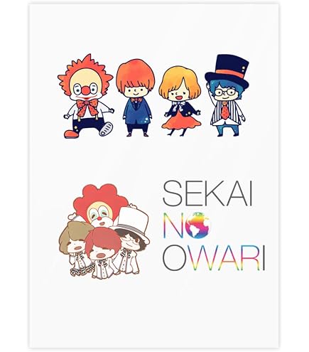 Amazon.co.jp: クリスタル ステッカー SEKAI NO OWARI 世界の終わり