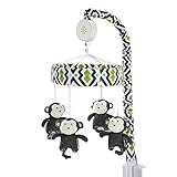 Safari Monkey Musical Mobile by Crown Crafts [並行輸入品]