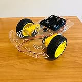 PHOENIX-IOT IOT-DIY ロボットカー スマートカー 2輪/4輪駆動 車体キット (大2WD)