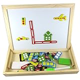 【 知育玩具 】 木のおもちゃ 子ども 男の子 木製 かわいい 楽しい (ホワイトボード)