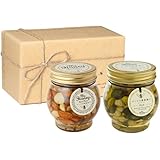 生はちみつ専門店 MY HONEY マイハニー ナッツの蜂蜜漬けL200g+ナッツの蜂蜜漬け エトワールL200g ナチュラルクラフトボックス M+麻紐リボン