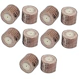 uxcell 120グリット 直径20mm フラップサンディングホイール サンドペーパー 研削研磨ツール 10個セット