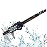 電子デジタルノギス ステンレスノギス 防水IP54 (0-200mm)