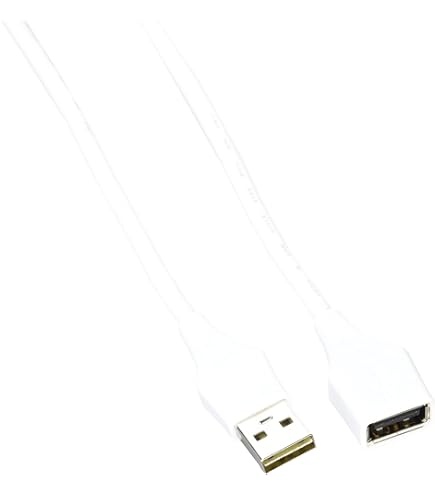 【中古】iBUFFALO USB2.0延長ケーブル (A to A) ホワイト 3m BSUAA230WH Amazon.co.jp: バッファロー BUFFALO USB2.0延長ケーブル (A to A