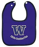 Washington Huskies Little HuskiesファンスナップCloseベビーよだれかけ