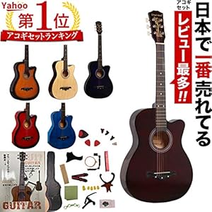 ギター 初心者 入門 アコースティック アコースティックギターの教科書 付(日本語) 初級入門の決定版!アコースティックギター アオルトド 初心者入門16点セット