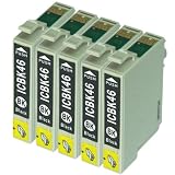 インク 【互換インク】 エプソン EPSON ICBK46 5個パック（ブラック 黒) PX 101 401A 402A 501A A620 A640 A720 A740 FA700 V780 カートリッジ プリンターインク 汎用インク インクカートリッジ 純正 汎用