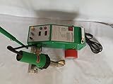 Intelligent PVC PE Flex Banner Seam Welder with 1600W Leister Heat Gun 220V