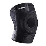 FREETOO 膝サポーター 膝固定 関節靭帯保護 フリーサイズ 怪我防止 登山 ランニング バスケ アウトドアスポーツ