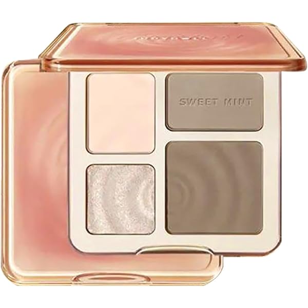 アイシャドウハイライトセット Amazon.co.jp: 4色パレット シェーディング マットハイライト