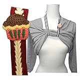 らくらく授乳ストラップ 楽々 授乳ストラップ　授乳クリップに代わるママの便利グッズ (ケーキ)