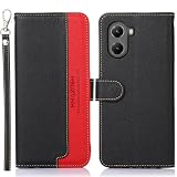 for Xiaomi for POCO X7 Pro ケース 手帳型 for シャオミ ポコ X7 プロ 手帳 ケース 耐衝撃 ストラップ付き [RFIDブロッキング] カード収納人気 おしゃれ カードポケット 財布型携帯 ケース ブラック Rureu