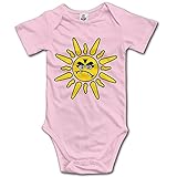 可愛い 男の子と女の子 モンスター サン Tシャツ 100%綿 Pink Size 18 Months