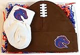 Boise State Broncosフットボールキャップand Socksベビーギフトセット