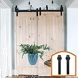 HomeDeco Hardware 引き違い戸 吊り引き扉 建具 リフォーム ドア金属部品 7.5 FT (2.30メートル)