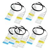 uxcell　AWM 20624 80C 60V VW-1 30ピン　FFC リボン　フレキシブルフラットケーブル 5本入り