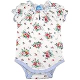 Albetta（アルベッタ） 半袖ボディ Hannah プリント【CBV48211】 (60-70cm(0-3ヶ月))