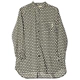 monkuwa Wガーゼチュニック シードチャコール LL