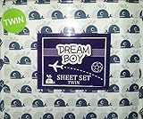 Dream Boy Whales Twin Sheet Set [並行輸入品]