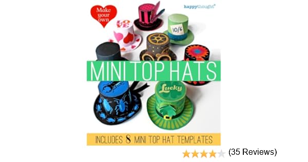 mini white top hat