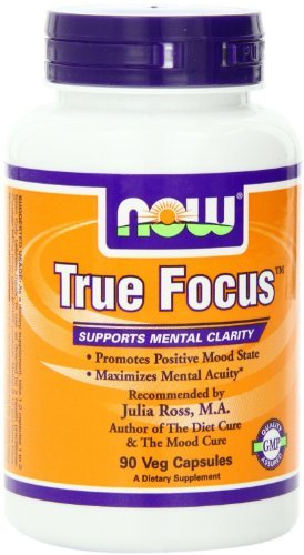 True Focus, 90 Vcaps by Now [並行輸入品]