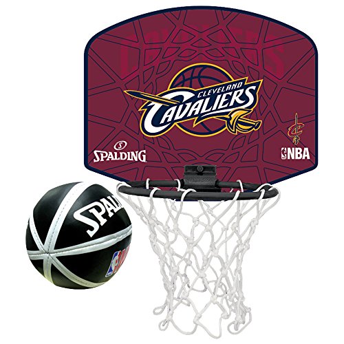 SPALDING JAPAN Basketball Mini NBA Cleveland CAVALIERS Goal & Ball Set