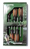 WITTE 654865 5-Piece Maxxpro Nature Slotted/Phillips Screwdriver Set [並行輸入品]