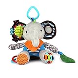 CAIJ Baby Infant Plush Animal Kids Stroller Hanging Elephant Toy Pram Cute Doll by CAIJ