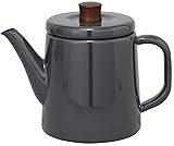 野田琺瑯(Nodahoro) ケトル 1.5L ホーロー ガス火/IH対応 日本製 ポトル グレー PTR-1.5KGR