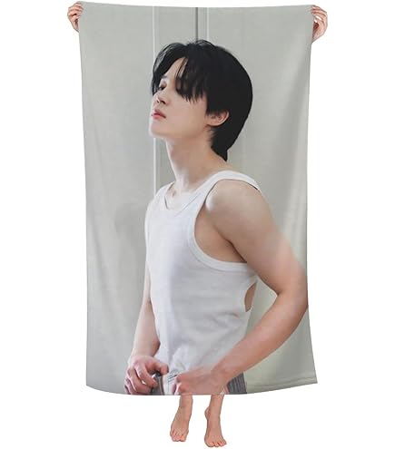 Amazon｜ジミン バスタオル フェイスタオル マイクロファイバー