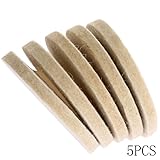 5Pcs ウール研磨 ウール研磨ホイール ポリッシャー用 バフ 羊毛 フェルトバフ 鏡面加工 100×10mm