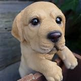 犬の置物 ラブラドール ハンギングドッグ １１２３ＱＹＬ いぬ イヌ 動物 オーナメント ガーデン オブジェ 庭 雑貨 ガーデニング インテリア マス