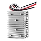 uxcell DC 24V - DC 12V 25A 300W 防水電源 コンバータ レギュレータ